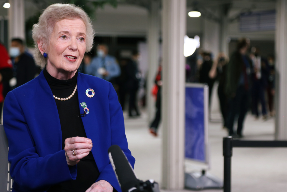 Mary Robinson reacciona al acuerdo final de la COP29